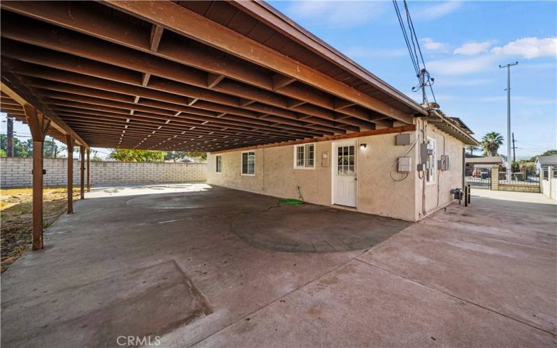 Backyard Patio