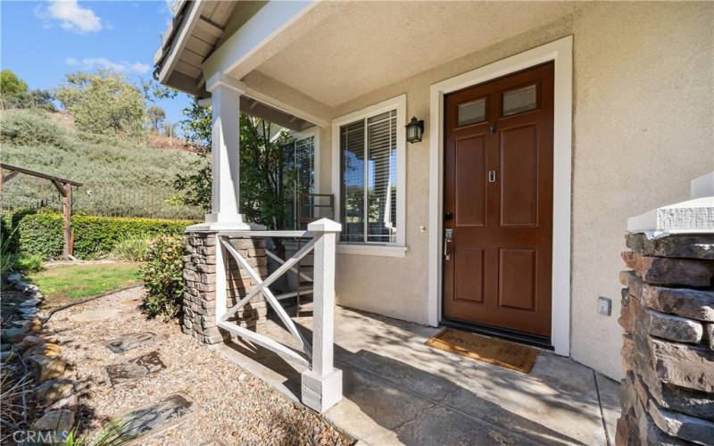 front porch/entry