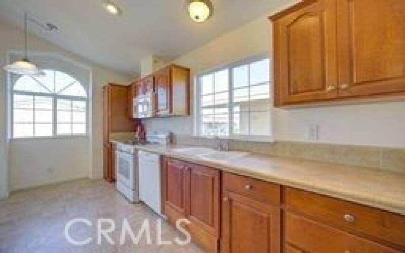 Kitchen with plenty of cabinets