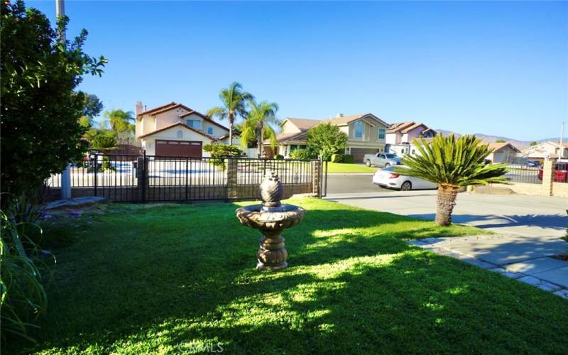 GATE AT  FRONT YARD