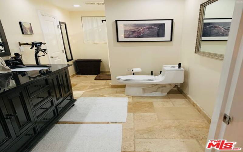 Bathroom with double sinks