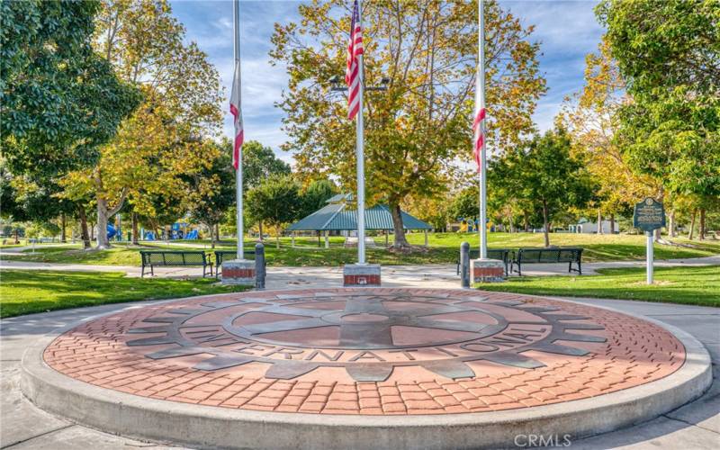 Rotary Centennial Park adjacent from property.