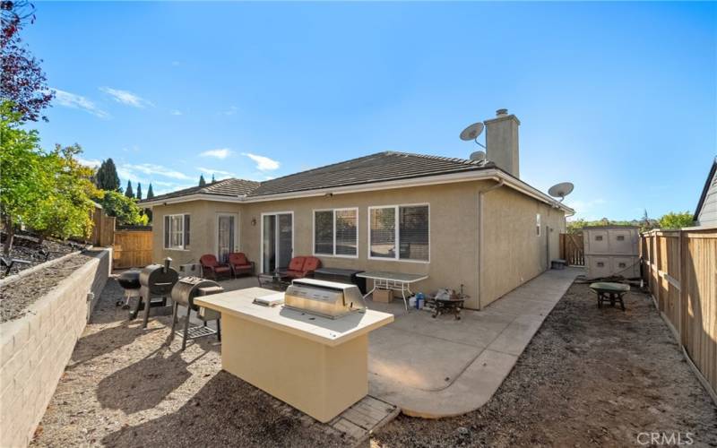 Back Yard & Patio