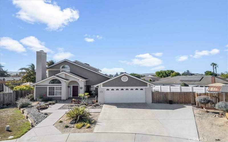 Oversized driveway!