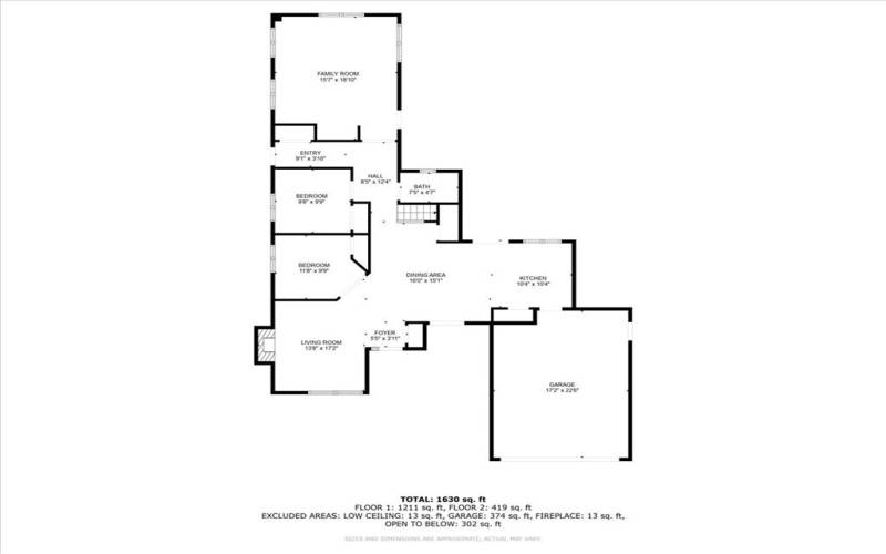 First floor floorplan