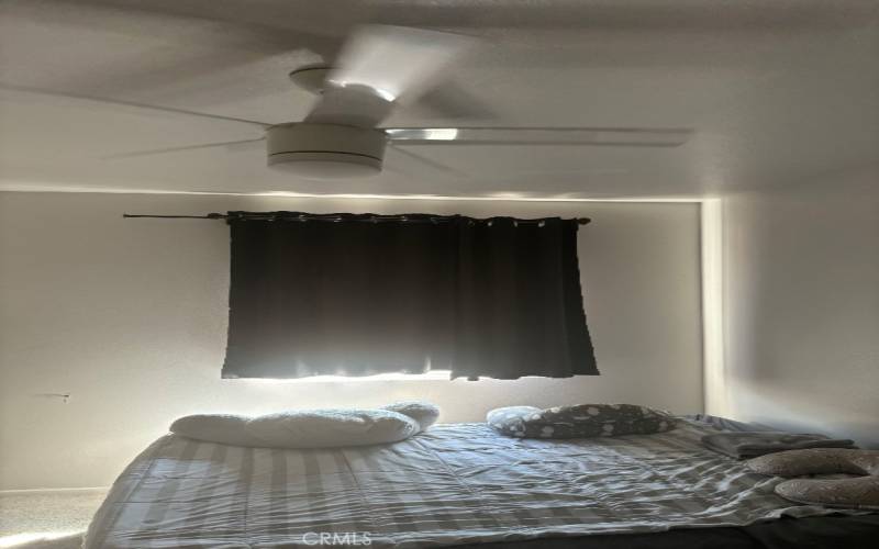 Bedroom 1 w/ceiling fan