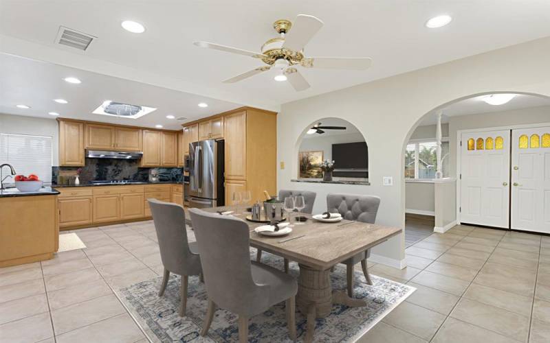 Dining Area - Virtually Staged