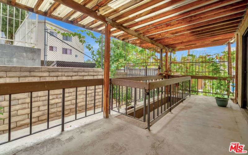 Living room patio