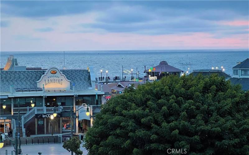 Pacific Ocean and the Redondo Pier