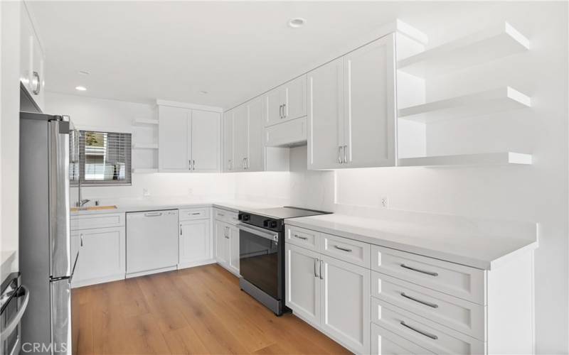 Fully remodeled kitchen