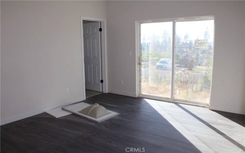 Laminate flooring throughout home