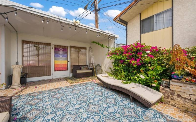 Private Covered Patio