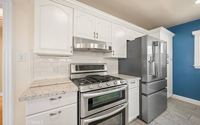 Updated Stainless Steel Appliances