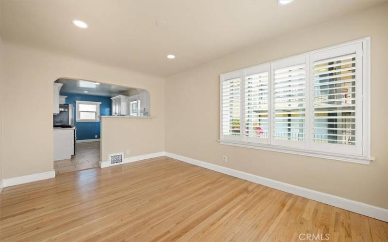 Dining Room Adjacent to Kitchen