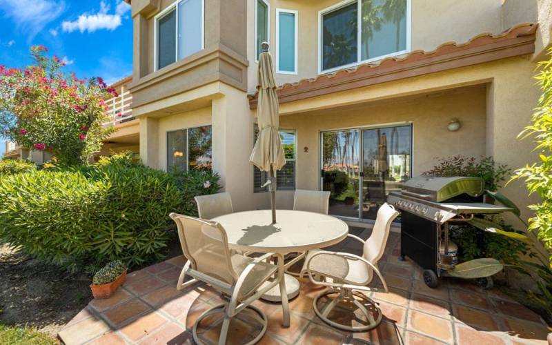 Private Patio with Views