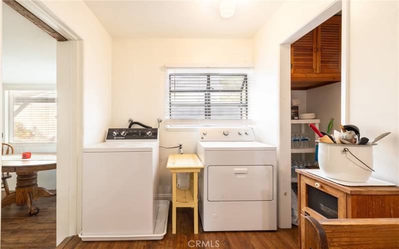 Conveniently Located Washer/Dryer Area