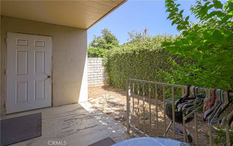 BACK HOUSE - Private patio