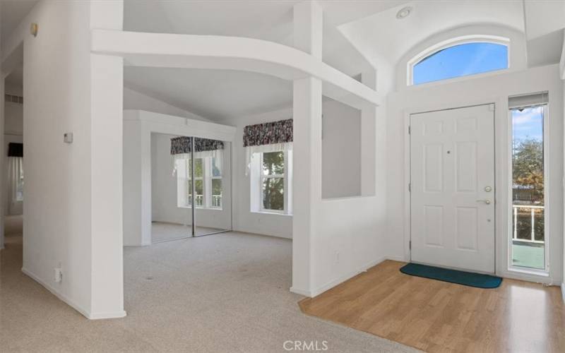 Bonus room with mirrored closet doors. Perfect for den, office or quiet relaxing