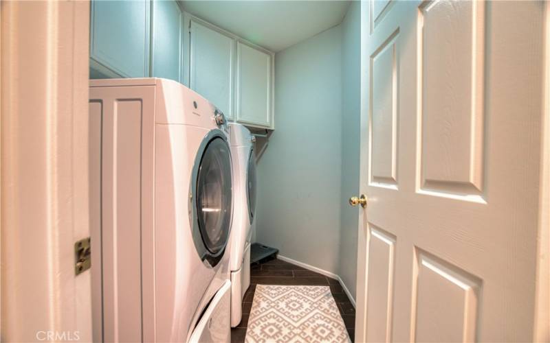 Downstairs laundry room