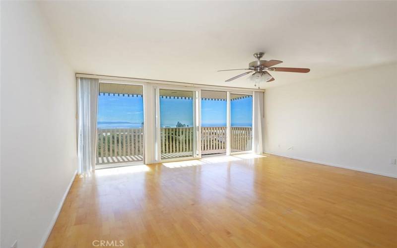 Living Room looking out to View