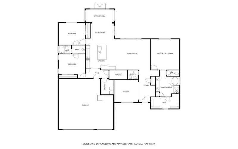 81665 Camino Cosetita-2D Floor Plan with