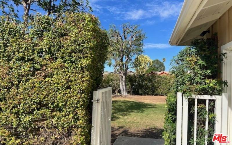 Gated Driveway Entry