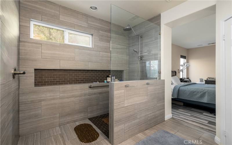 Primary Suite with Walk-in Shower