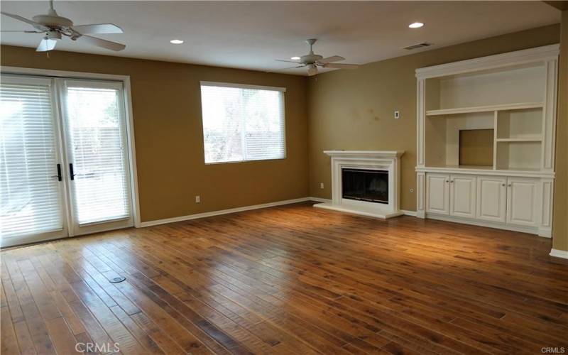 Family room build in Tv cabinet