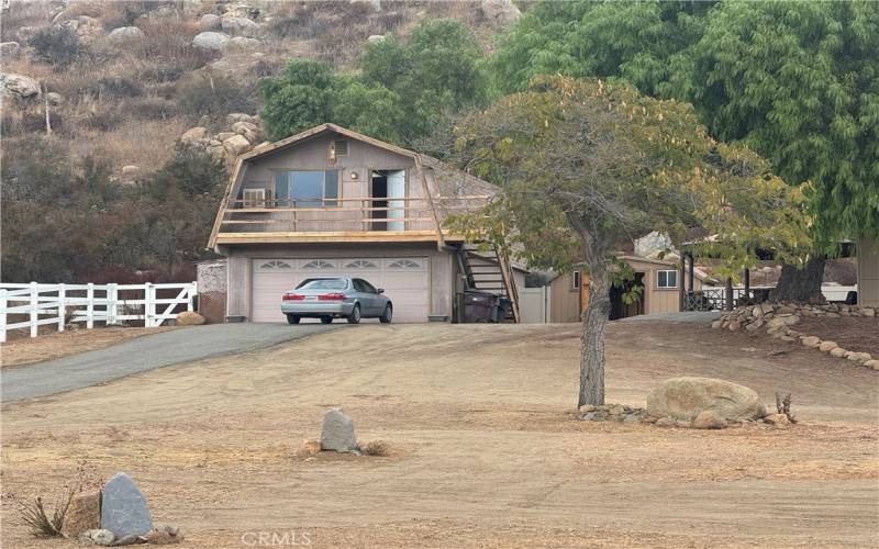 Garage and Shed View