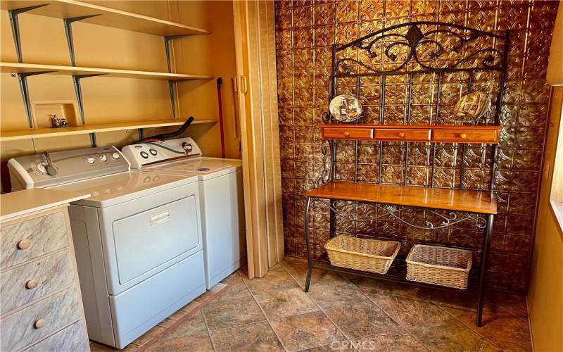 Laundry Room Washer & Dryer Area