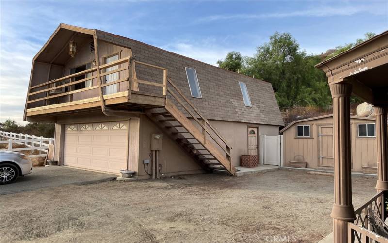 Studio Side View Stairs