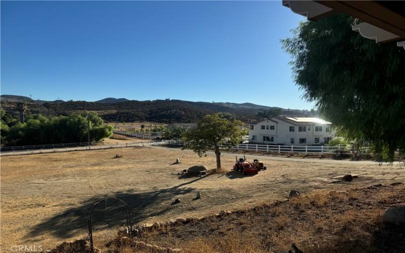 VIEW FROM HOME PORCH