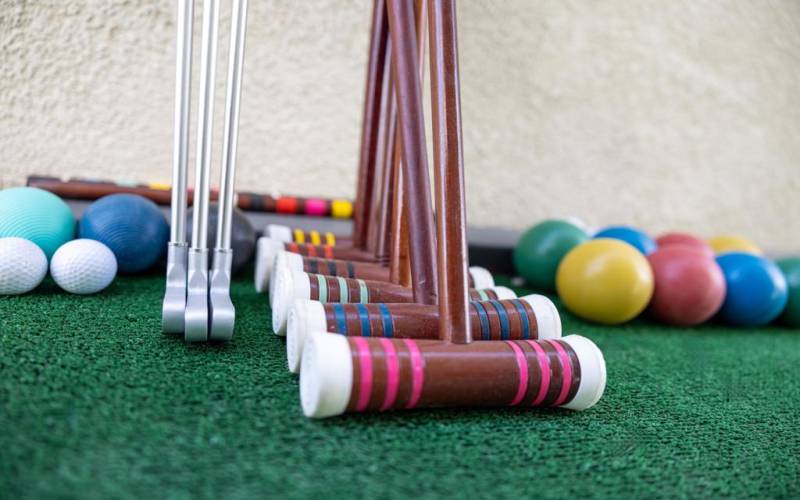 Bocce Ball, Crochet and Golf