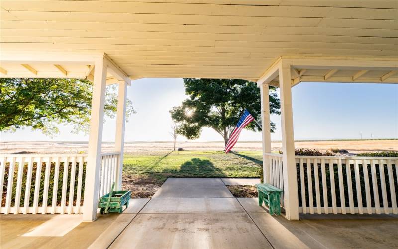 porch looking from front door