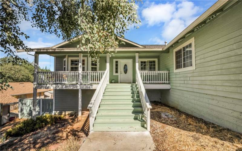 Entrance from garage has only 1 six inch step, for easy access.