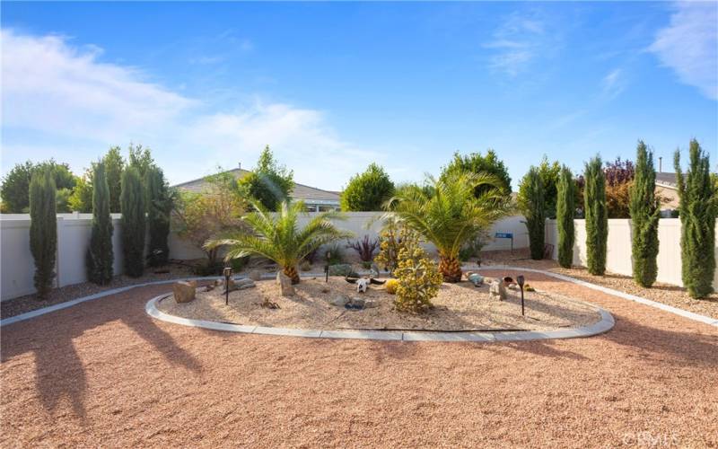 Landscaped Backyard