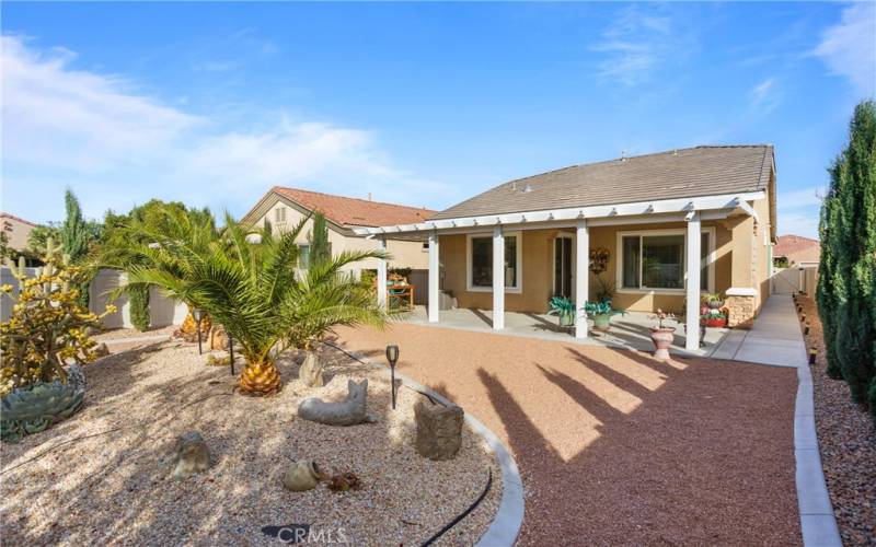 Landscaped Backyard