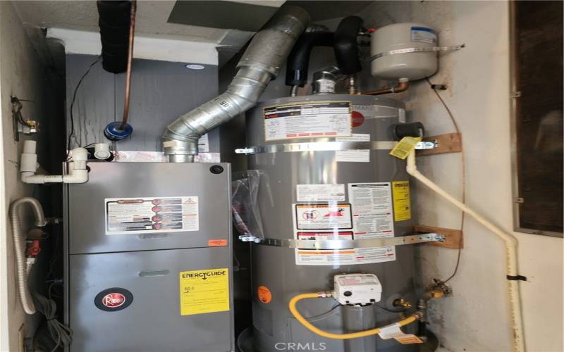 Newer HVAC & Waterheater