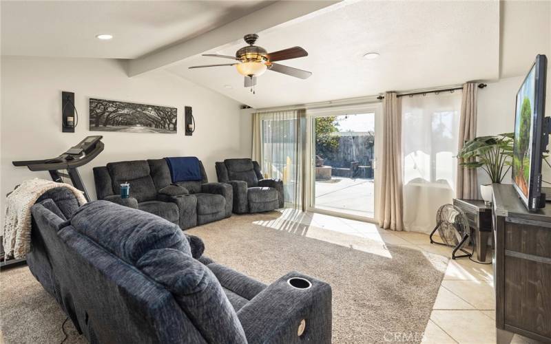 RANCH STYLE CEILING IN LIVING ROOM