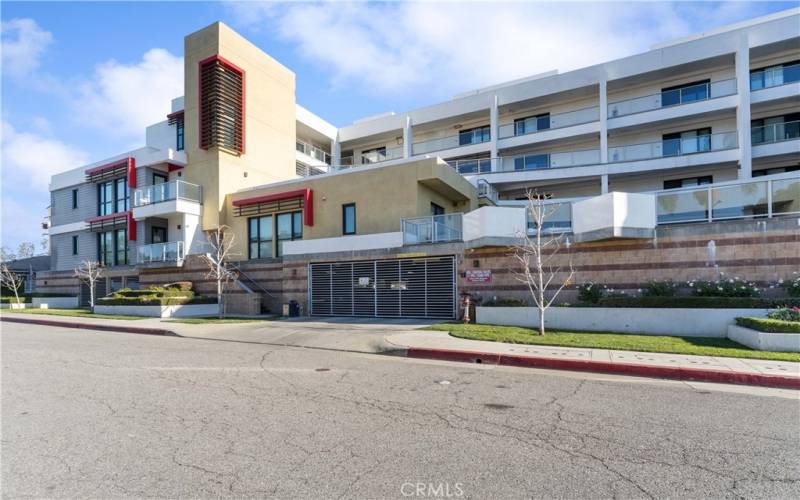 Parking Garage Entrance