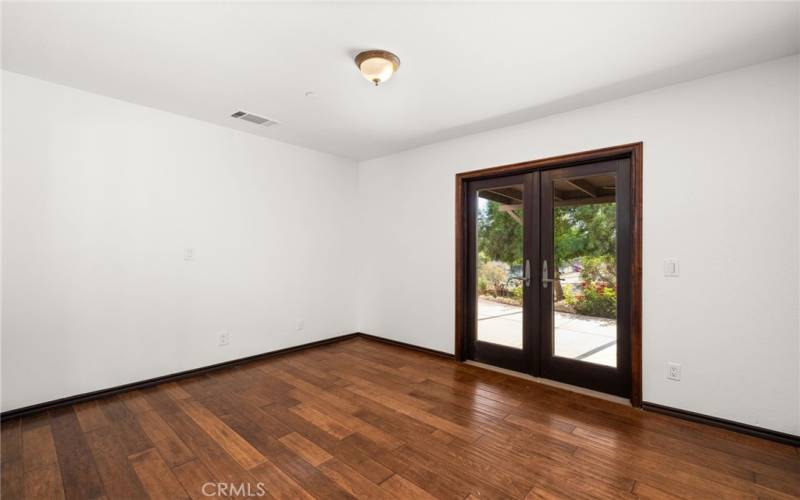 Bedroom 4 with direct backyard access