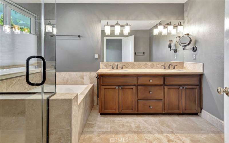 Master Bathroom Dual Vanity