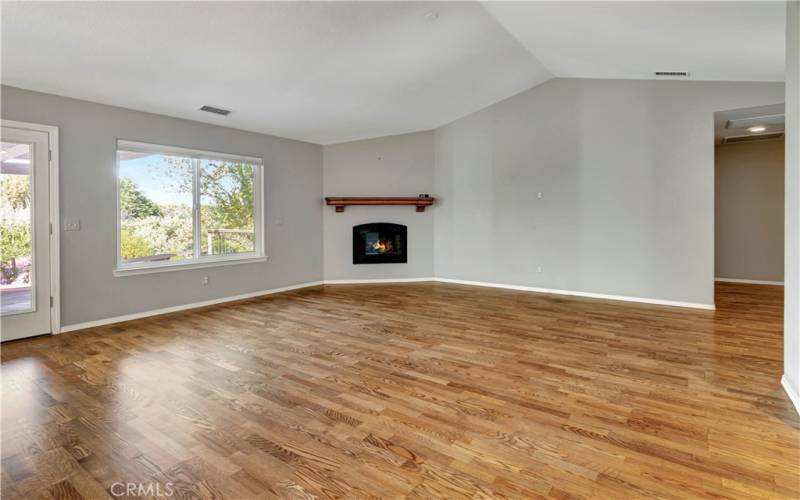 Family Room with Gas Fireplace