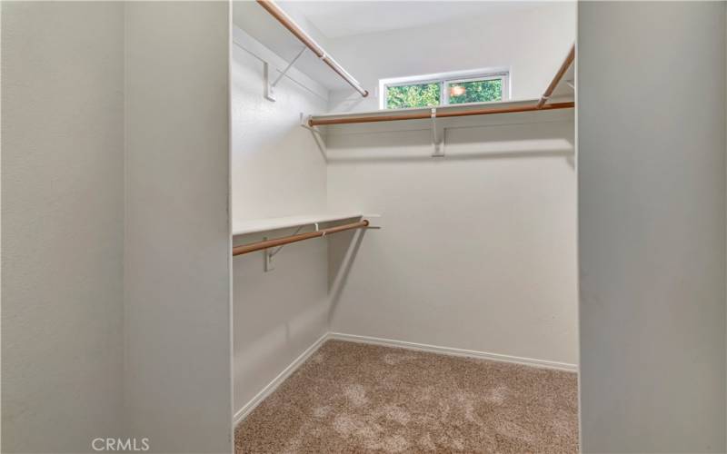 Master Bedroom Walk-in Closet