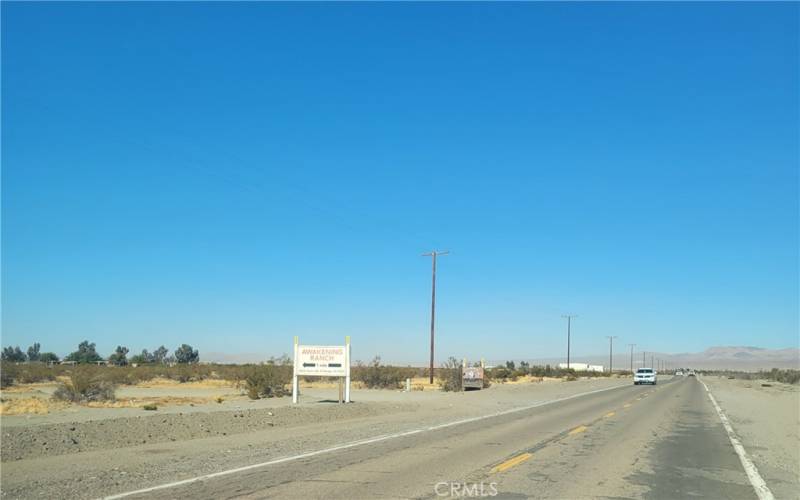 Paved Road - Sheep Creek Rd