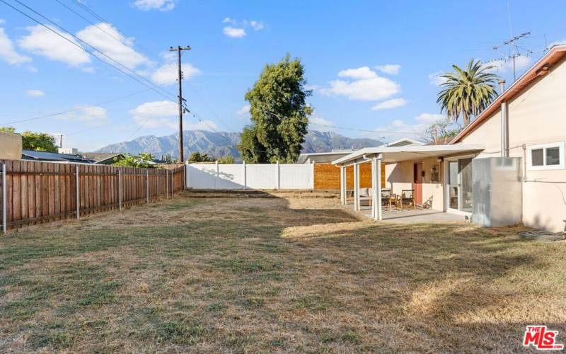 Expansive Backyard