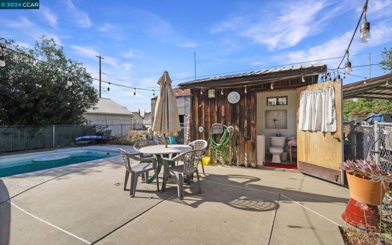 Pool House Bathroom