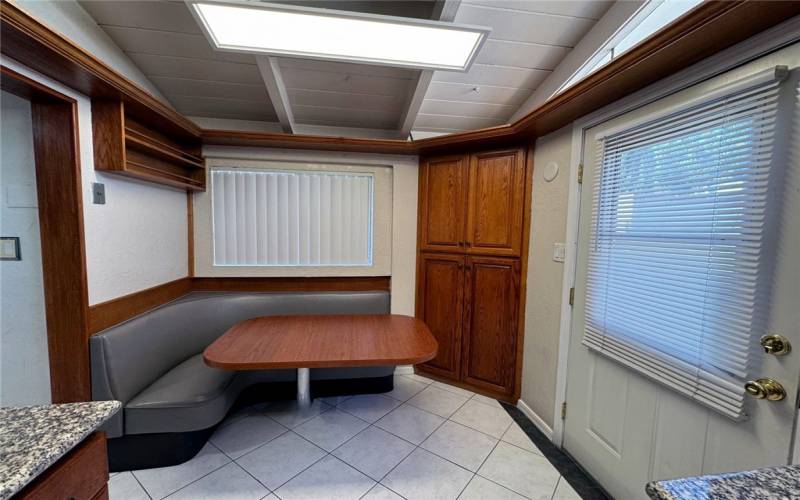 Dining Area in kitchen