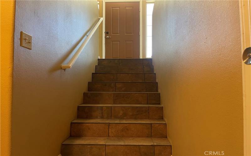 STAIRS FROM GARAGE TO UPPER LEVEL