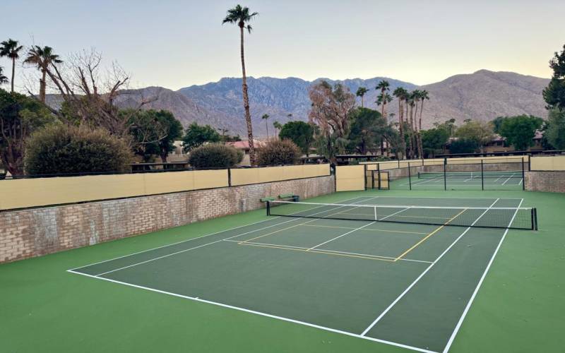 Sunken Tennis Courts